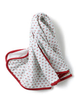 Block-Printed Terry Towel