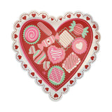 Packed Party Heart Plates (10 count)