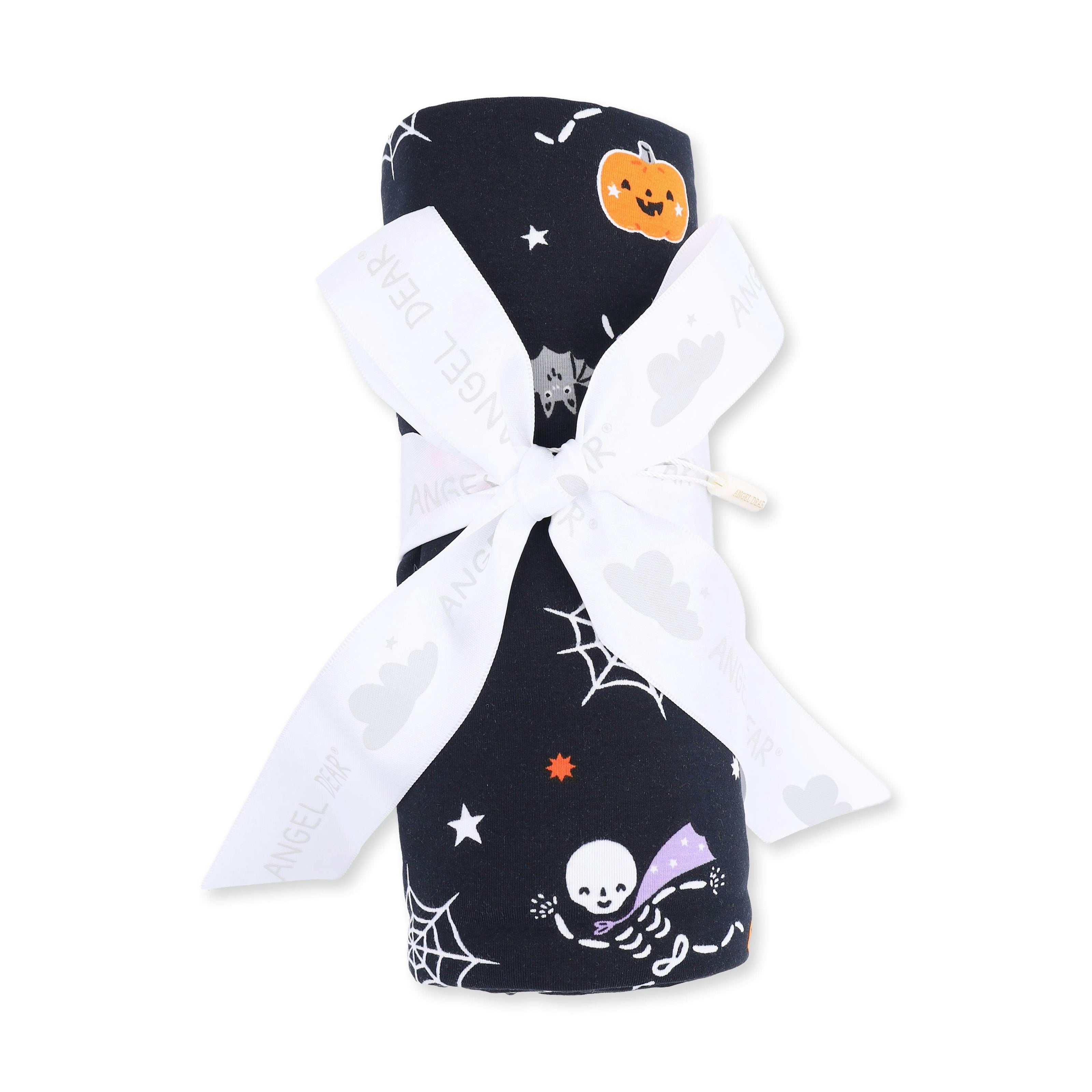 Halloween Skeleton Buddies - Swaddle Blanket