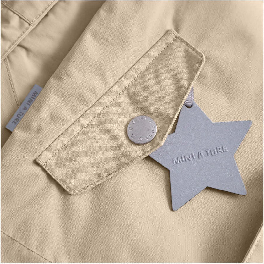 MINI A TURE MATWALLY Spring Jacket. GRS - Sesame
