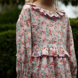 Chloe Ruffle Collar Dress | Pixie Blooms