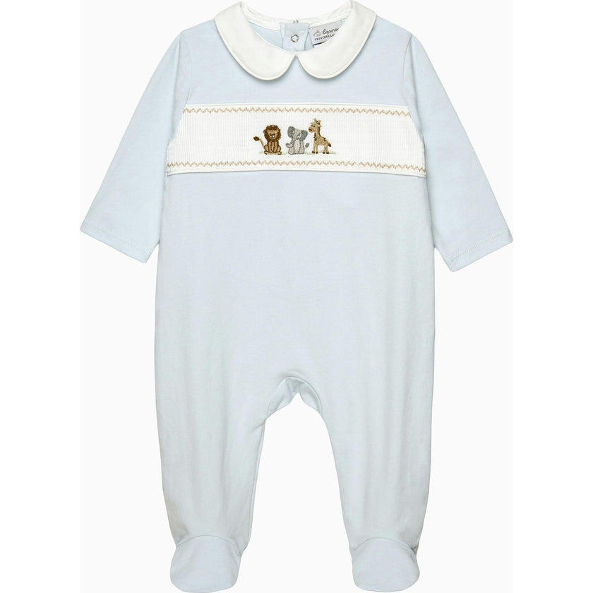 Baby Augustus & Friends Smocked Onesie