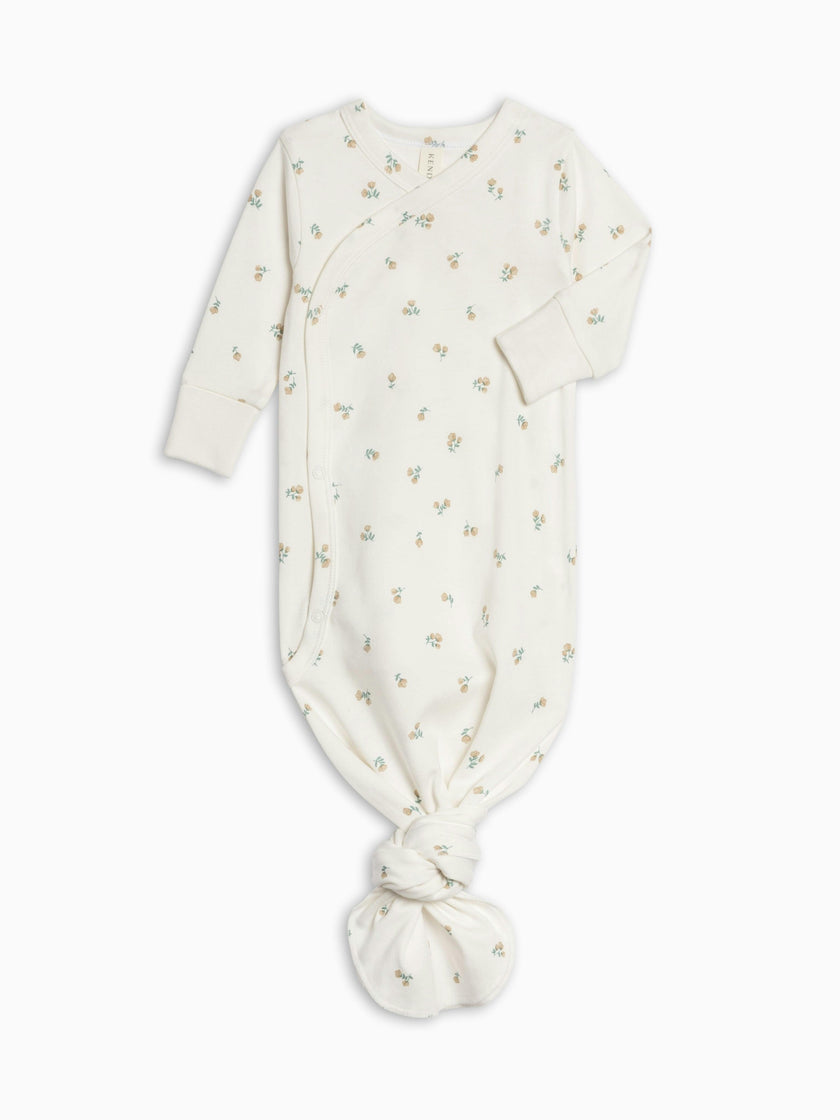 Indy Kimono Gown - Palmer Floral / Dune + Laguna