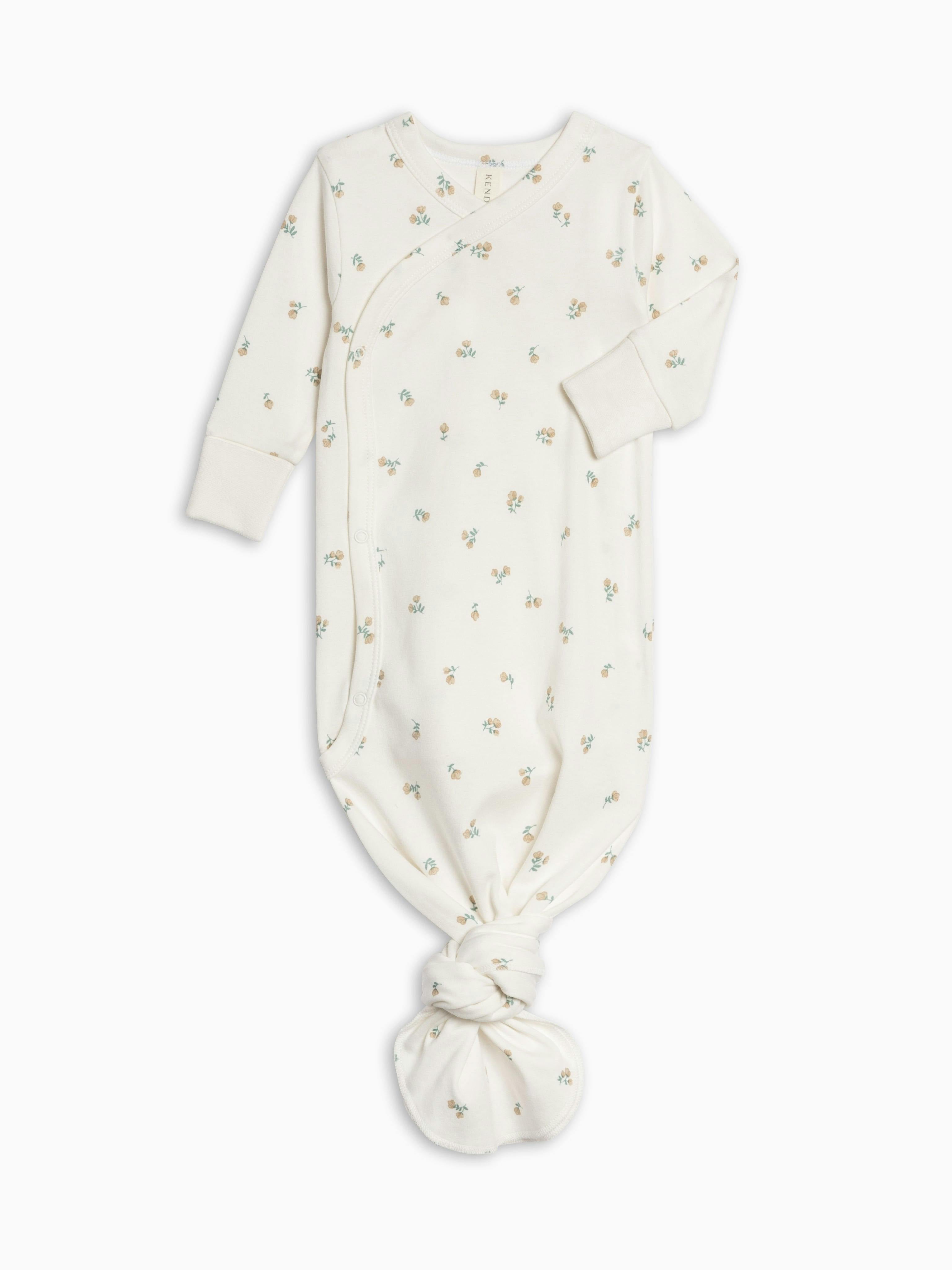 Indy Kimono Gown - Palmer Floral / Dune + Laguna