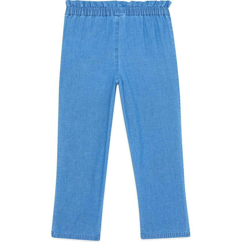 BONTON Duck Heart Pocket Pants - Chambray