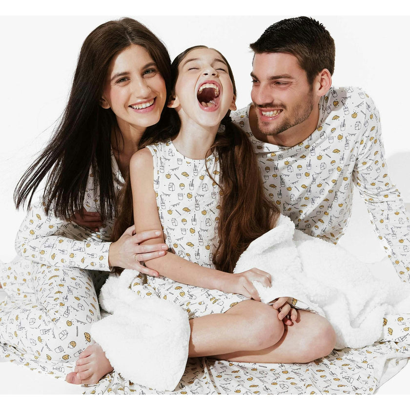 Milk & Cookies Bamboo Sherpa Blanket