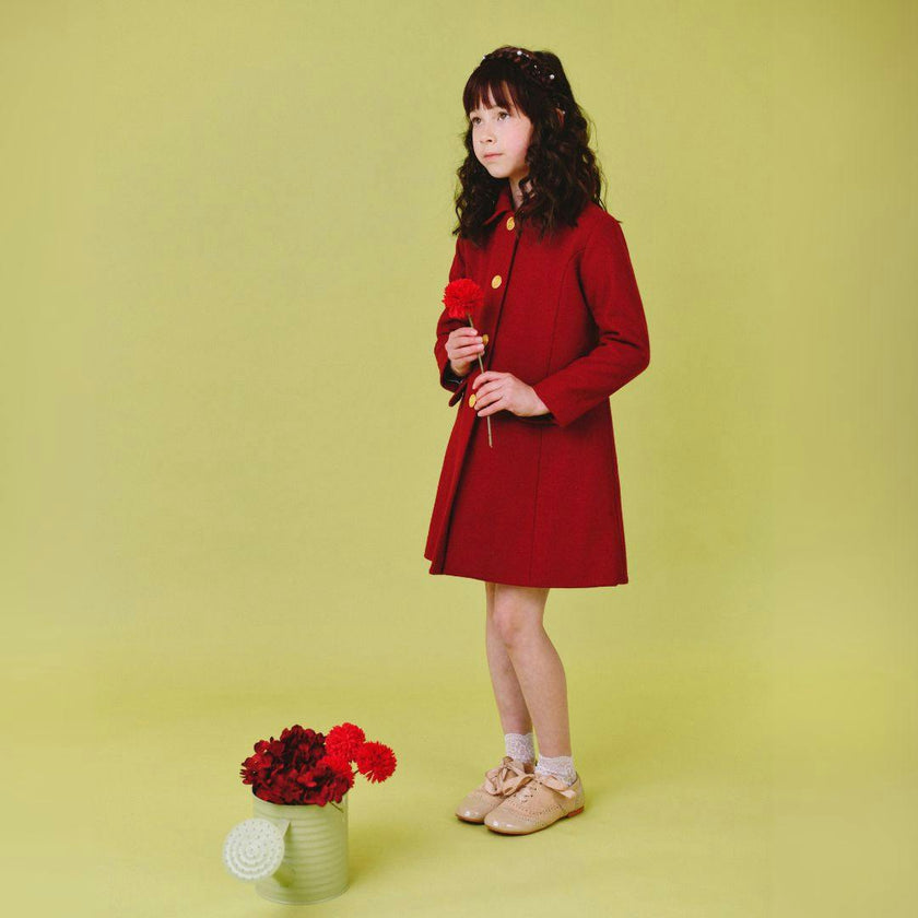 Kensington Coat - Belgravia Burgundy