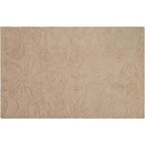 Floral Field Washable Wool Area Rug