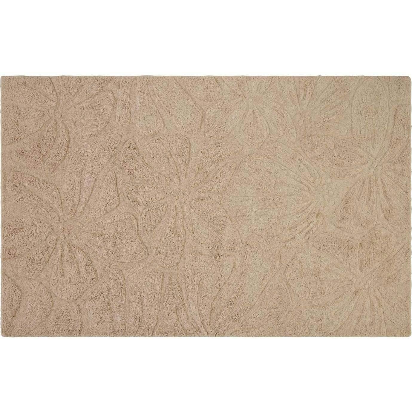 Floral Field Washable Wool Area Rug