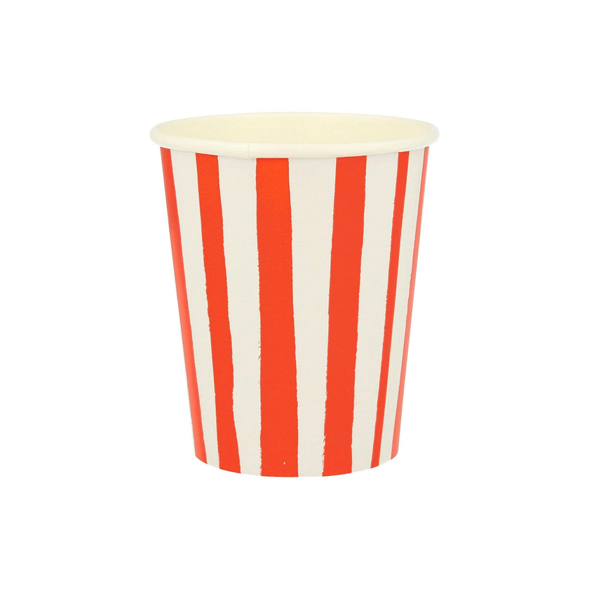 Mixed Stripe Cups