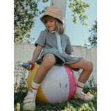children's terry jumpsuit - stone
