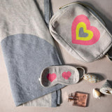 Crazy Hearts Blanket Travel Set