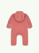 children's merino wool overall - cinnamon