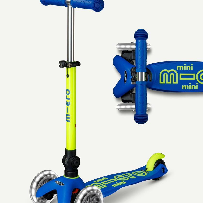 Micro Mini Foldable LED Scooter