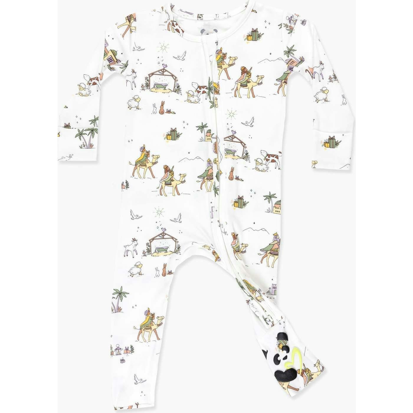 Yuletide Bamboo Convertible Footie