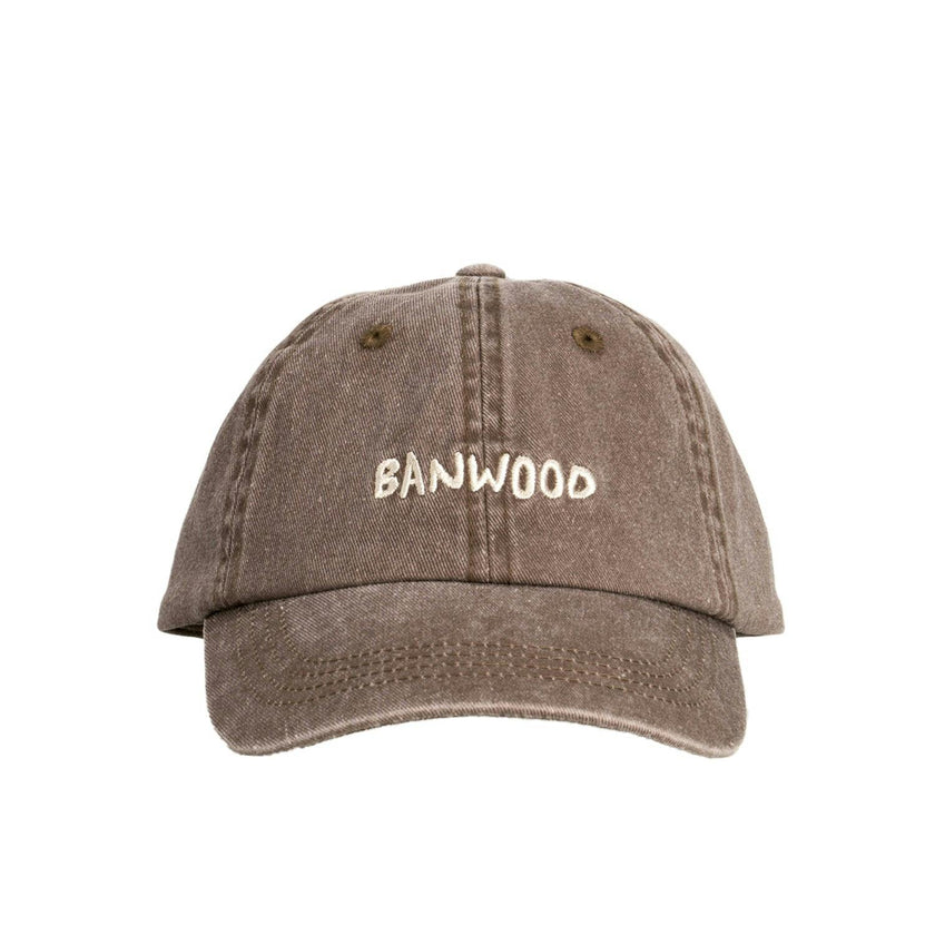 BANWOOD WASHED CAP - BROWN