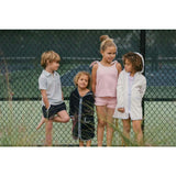 Unisex French Terry Hooded Coverup, White