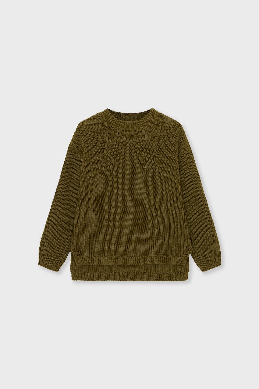 Organic Cotton Knit Sweater
