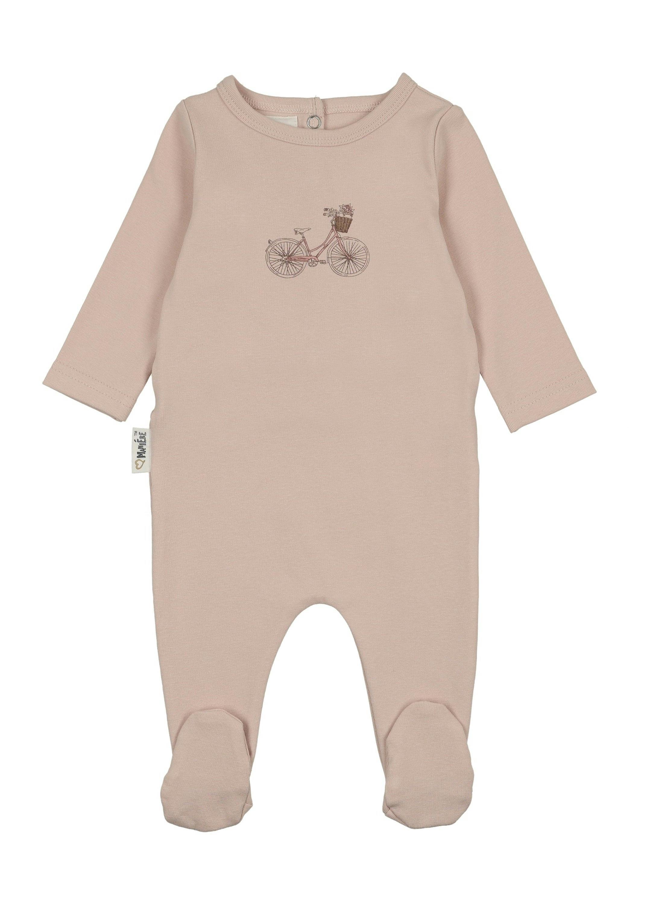 Bicycle Breeze Footie, Baby Pink