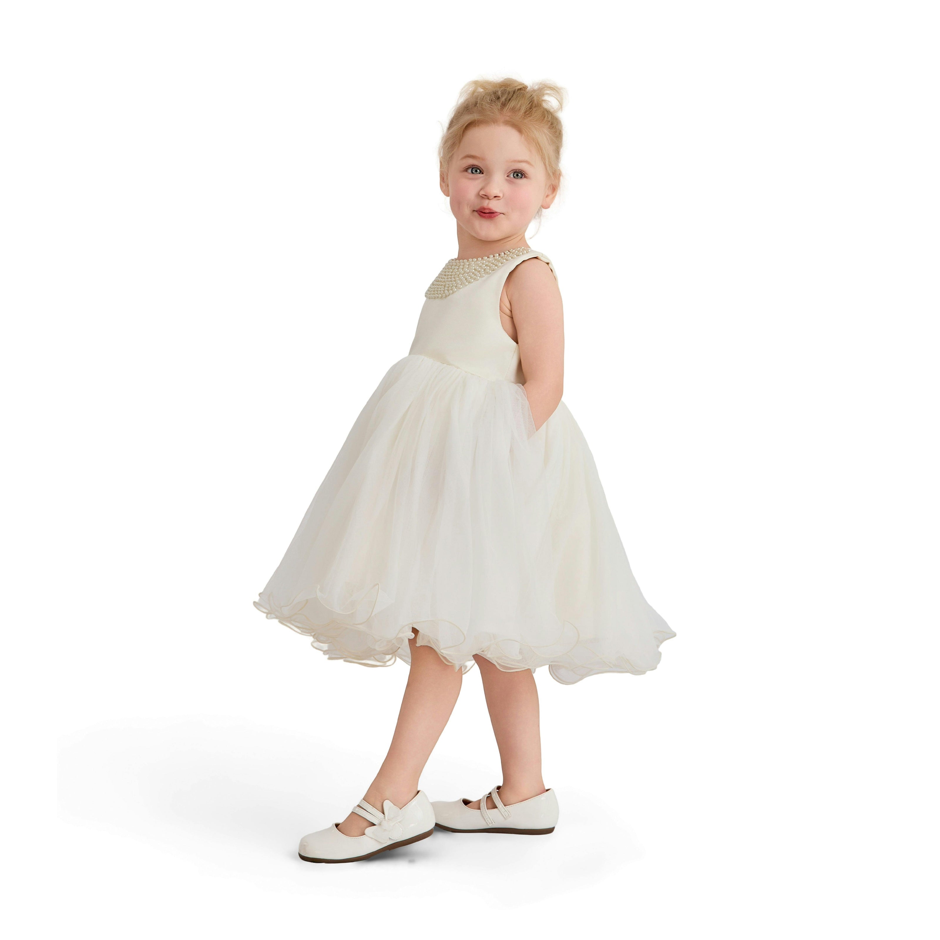 Cream Mirelda Blossom Gown