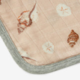 Seashells Hooded Swaddle Blanket