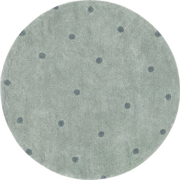 Round Washable Round Dot Rug