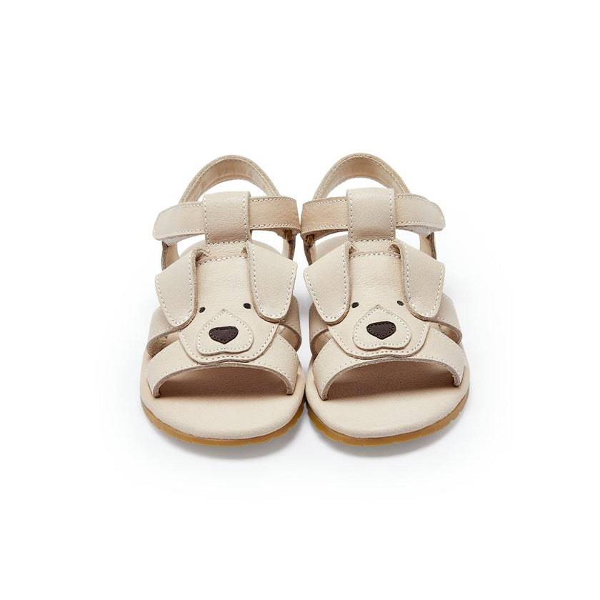 Dhalo Sandals | Golden Retriever | Ivory Leather