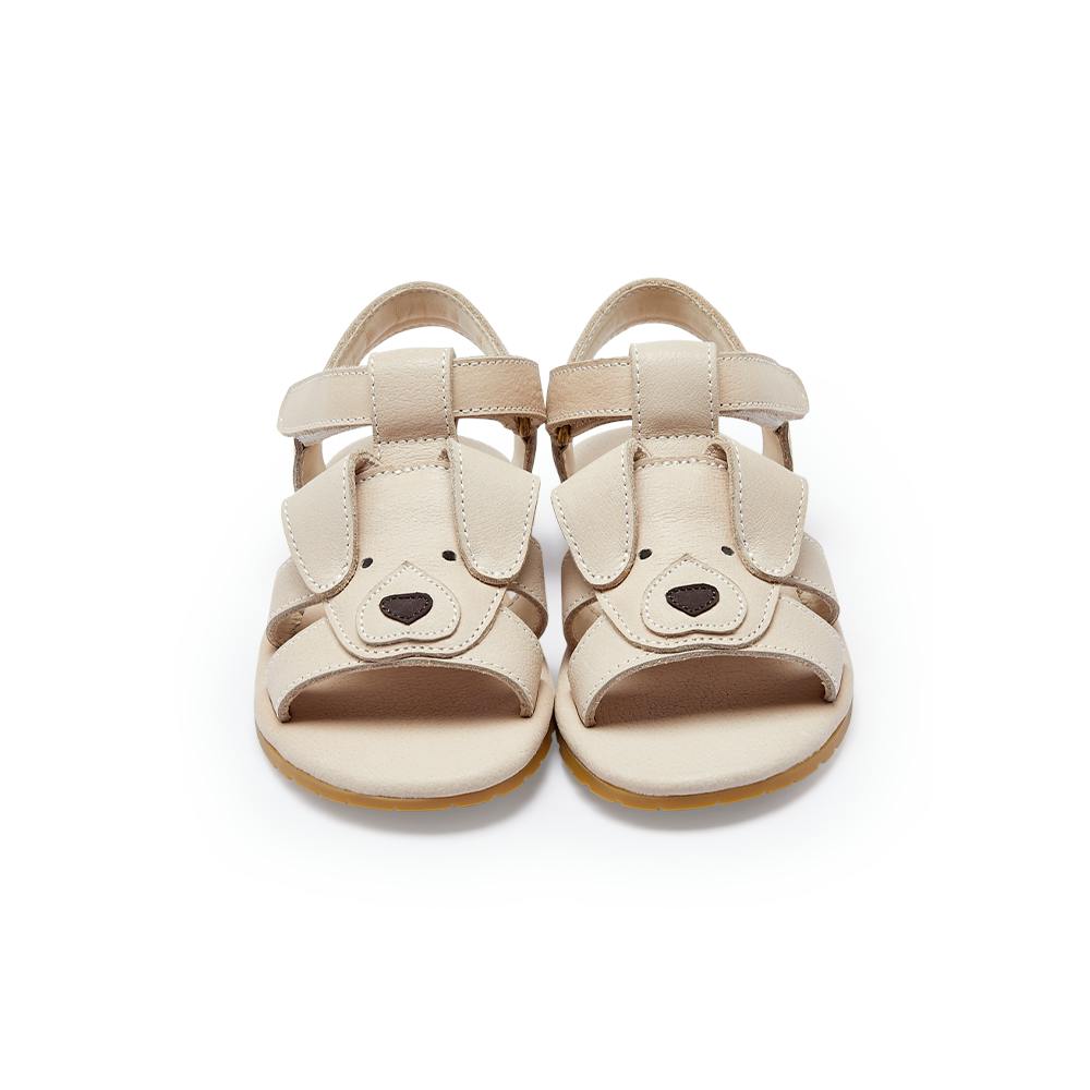 Dhalo Sandals | Golden Retriever | Ivory Leather