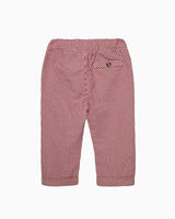 Baby Jacob Pants in Red Stripe