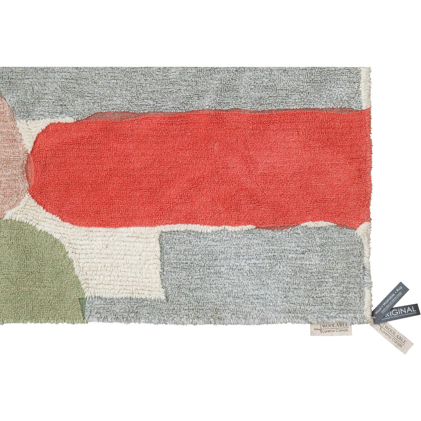 Abstract Woolable Rug