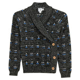 Cable Knit Textured Long Sleeve Cardigan