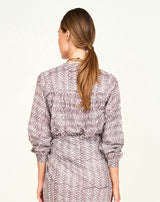Florence Blouse in Grappa Minnow