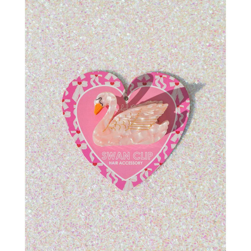 Packed Party Swan Style Claw Clip