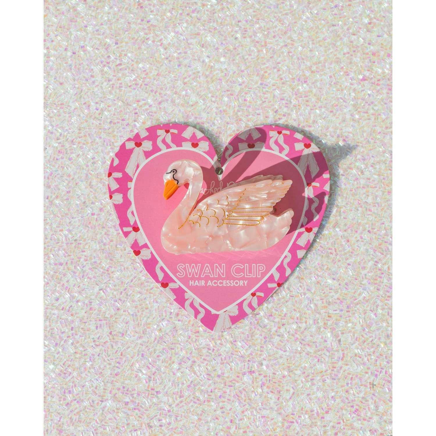 Packed Party Swan Style Claw Clip