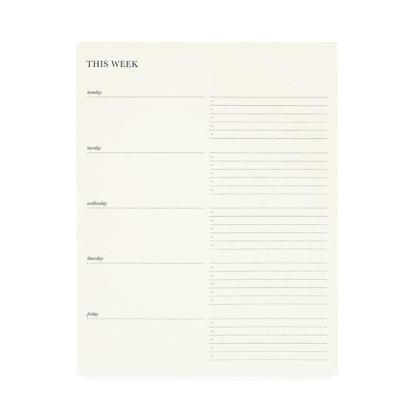 The Weekly Pad