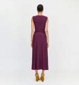 The Sloane Dress - Aubergine