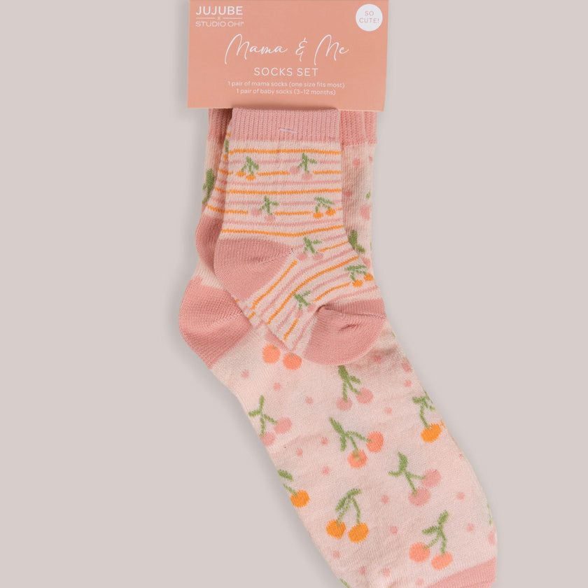 JuJuBe × Studio Oh! Mama & Me Sock Sets