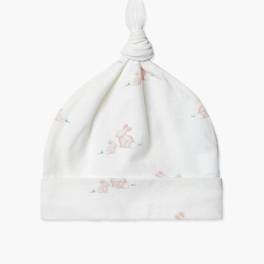 Baby Hat in Pale Pink Bunny