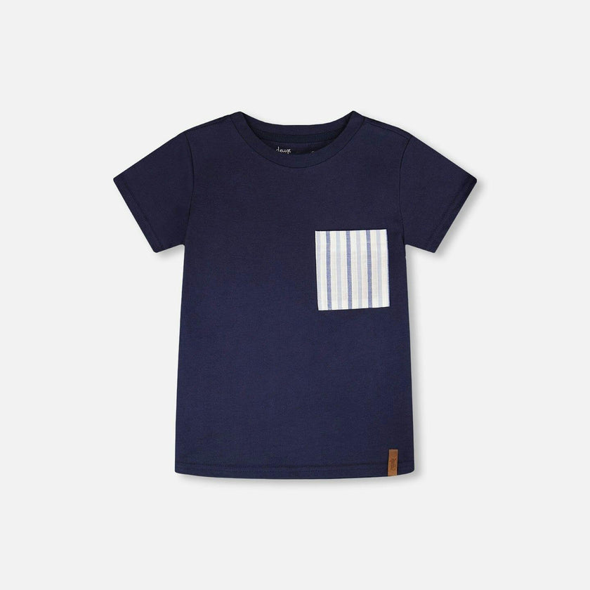 Jersey T-Shirt With Chest Pocket