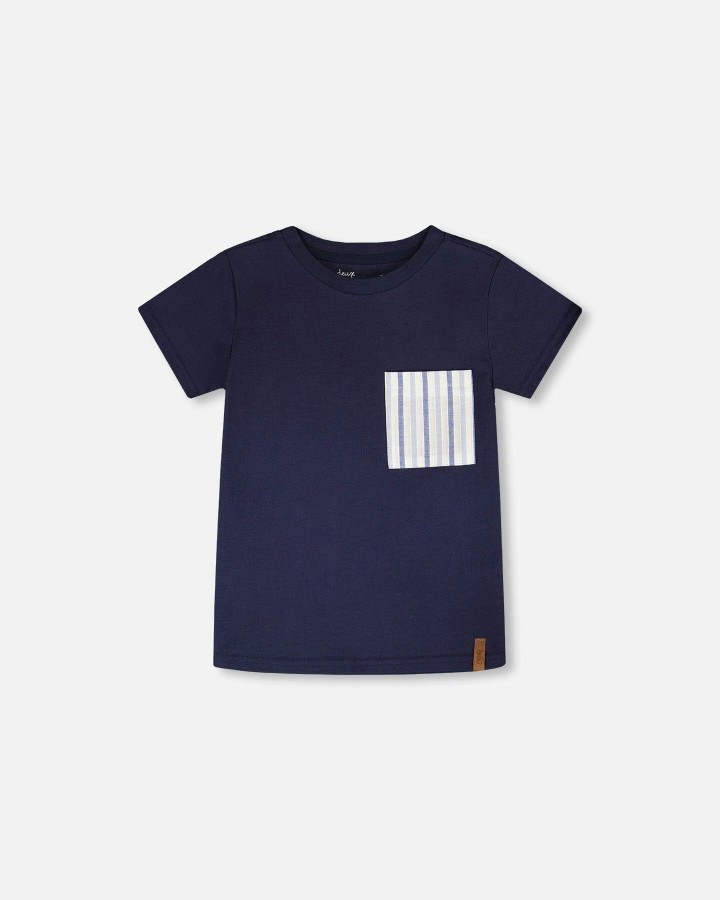 Jersey T-Shirt With Chest Pocket