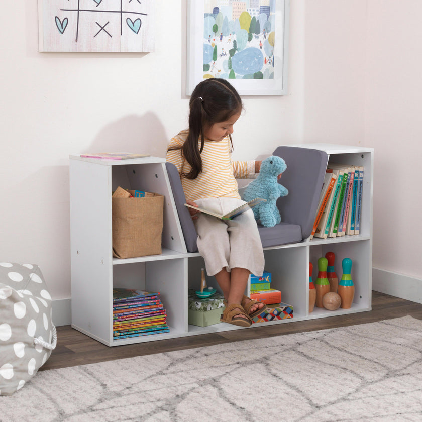 Bookcase with Reading Nook