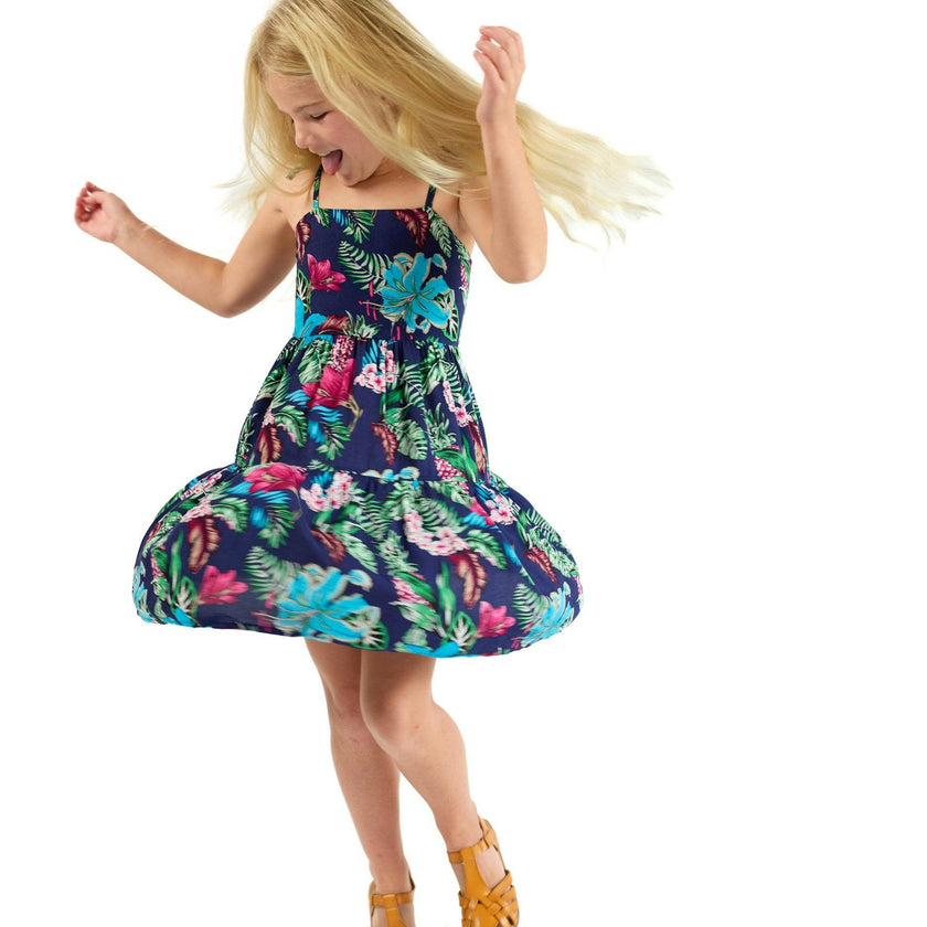The Flower Hour - Girls Resort Dress