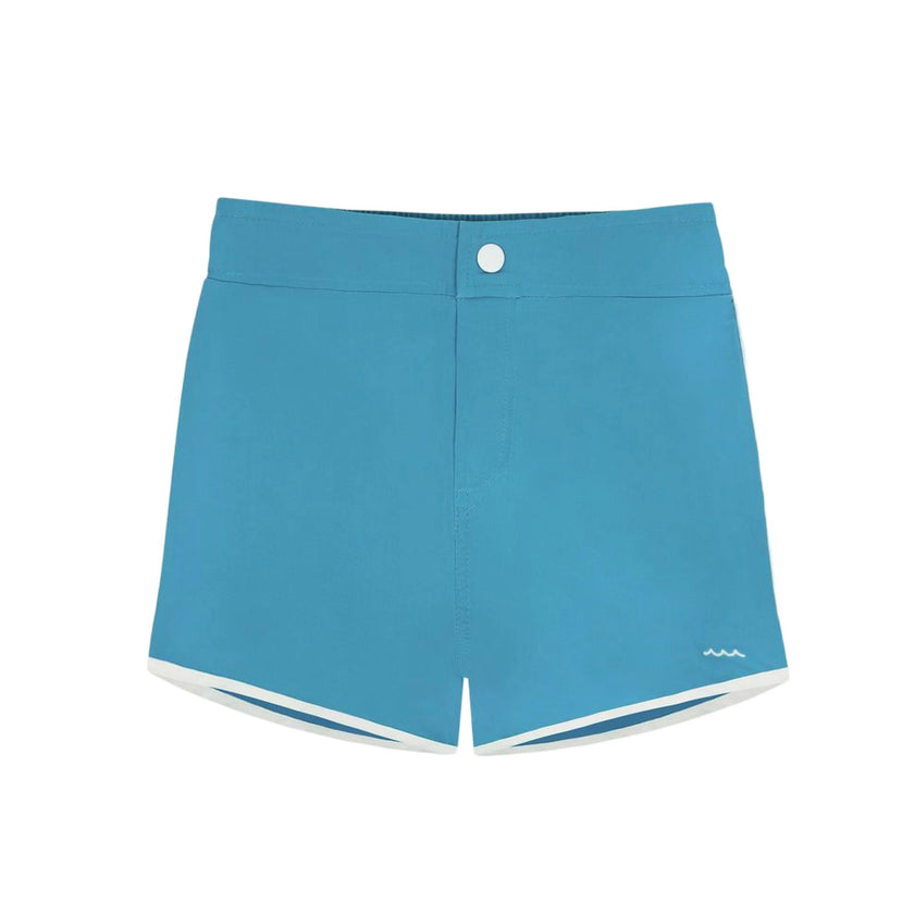 boys cerulean blue board short