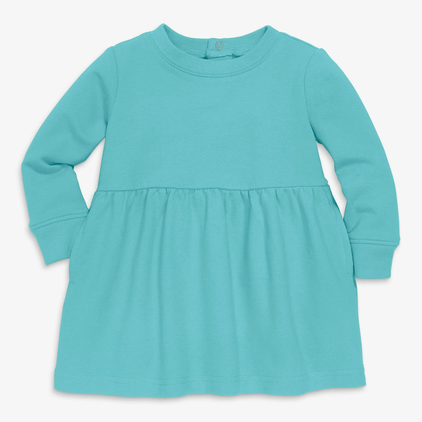 Baby cozy pocket dress