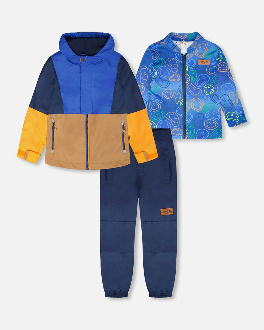 3-In-1 Two-Piece Mid-Season Outerwear Set