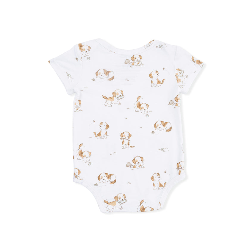 Explorer Puppy - Short Sleeve Bodysuit