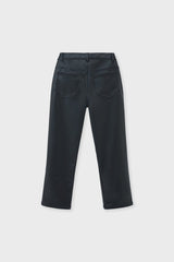 Faux Leather Straight Leg Pant