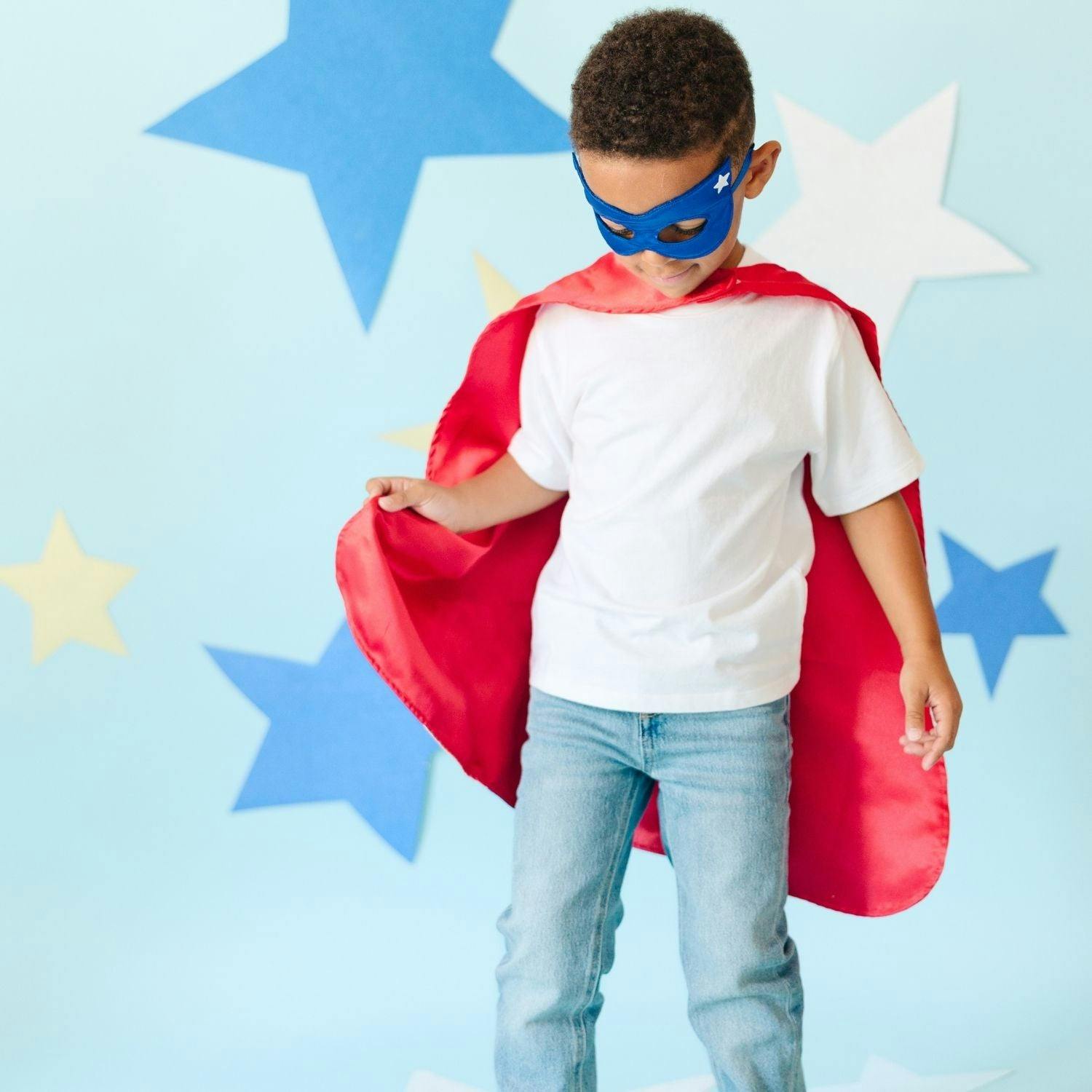 All-Star Superhero Cape & Mask Set