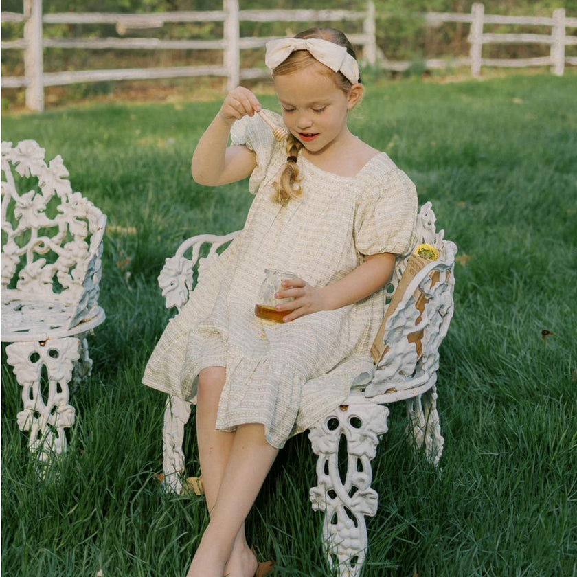 The Weekend Dress | Blush Vine Stripe