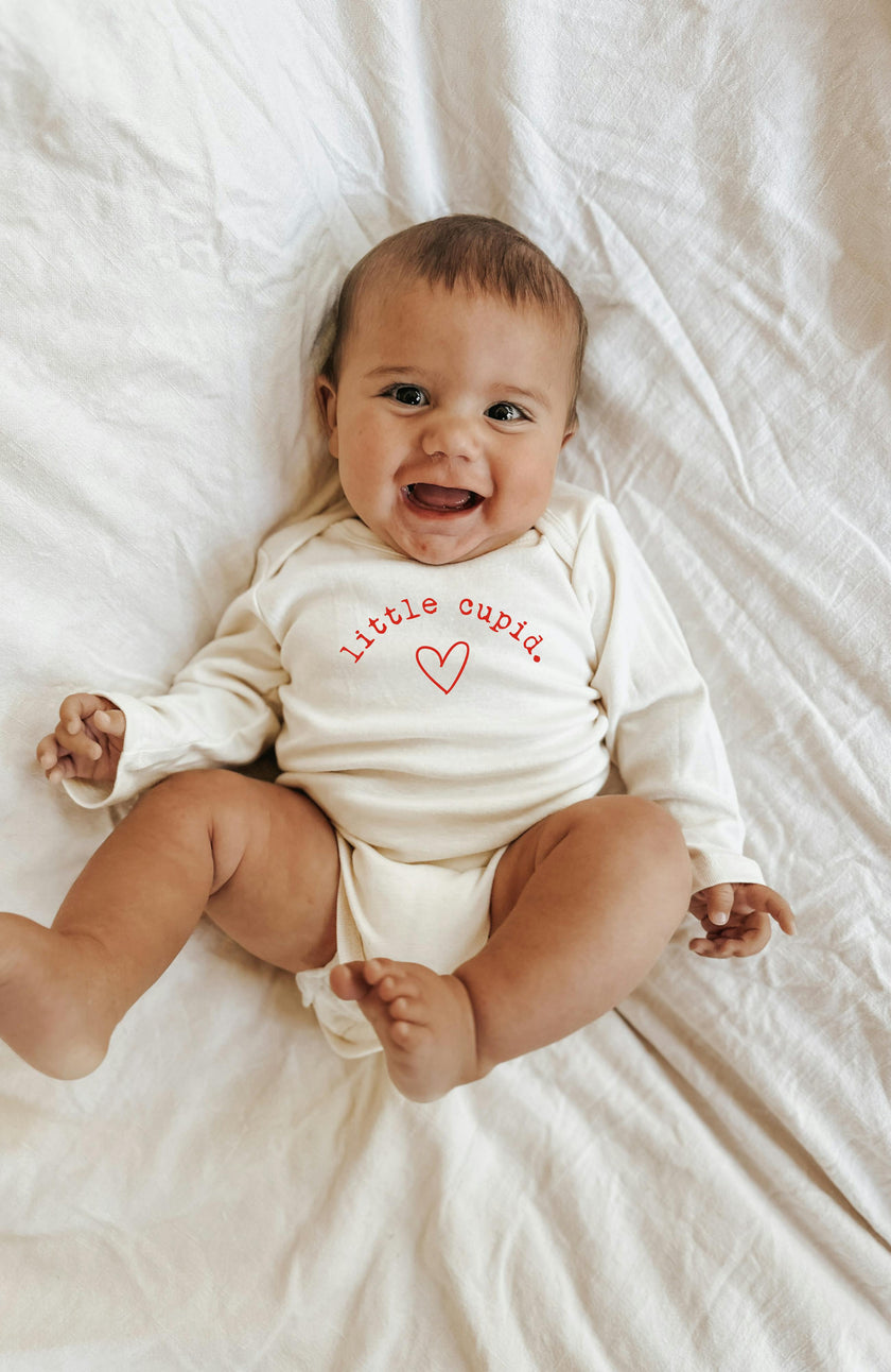 Little Cupid Organic Baby Bodysuit Long Sleeve